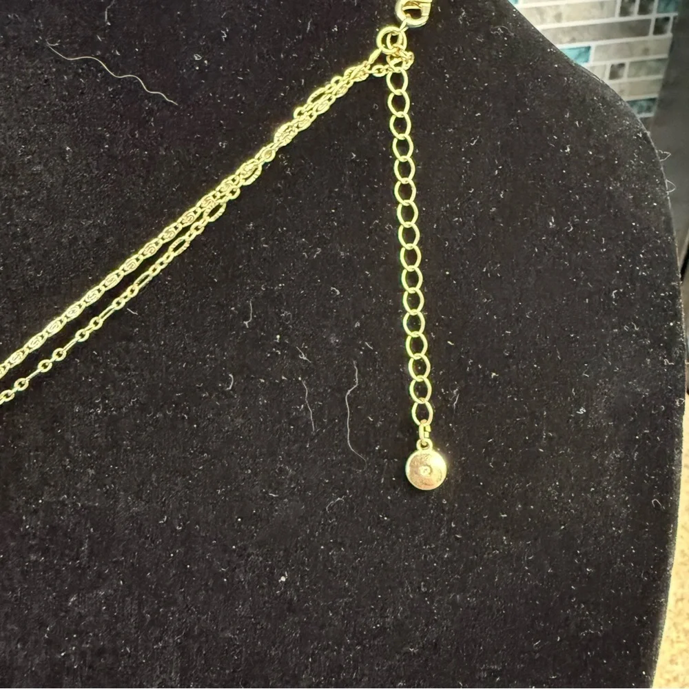 C1946 Double strand beaded necklace